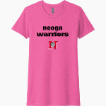 Neoga Warriors <span class="pdp-name-mascot">Neoga Warriors</span> Next Level Women's CVC Tee Front Thumbnail