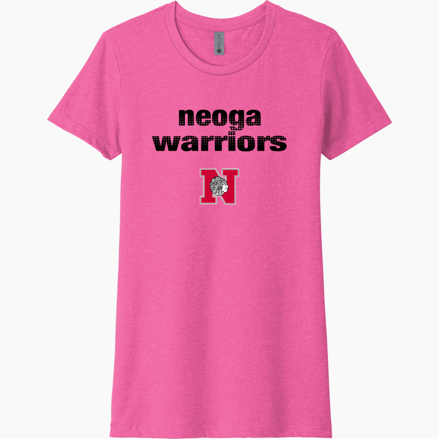 Neoga Warriors <span class="pdp-name-mascot">Neoga Warriors</span> Next Level Women's CVC Tee
