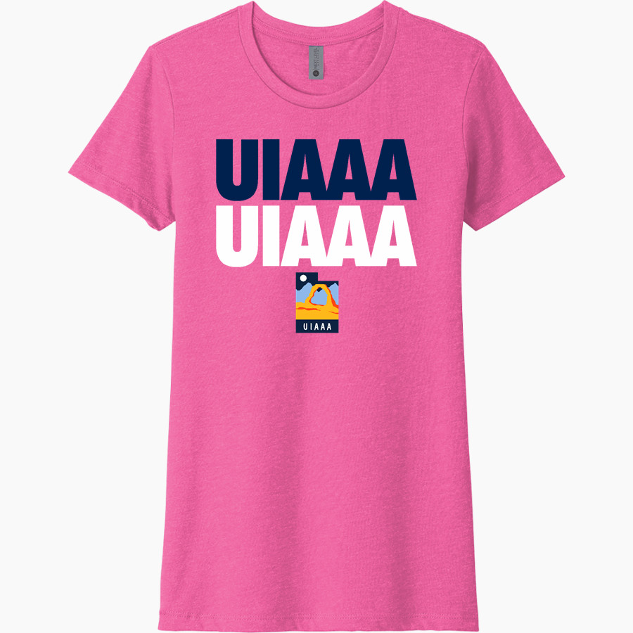 UIAAA Online Store Next Level Women's CVC Tee