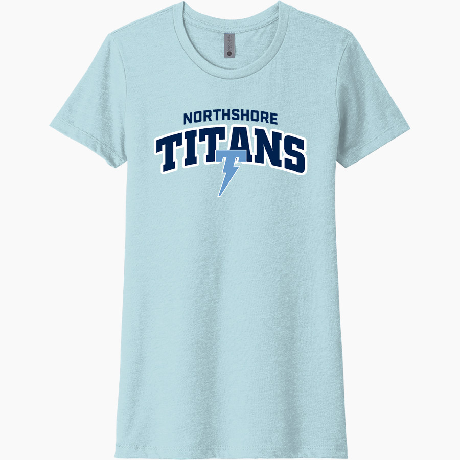 Northshore Titans Online Store <span class="pdp-name-mascot">Northshore Titans</span> Next Level Women's CVC Tee