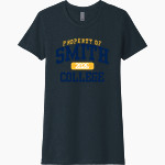 Smith Bears <span class="pdp-name-mascot">SMITH COLLEGE BEARS</span> Next Level Women's CVC Tee Front Thumbnail