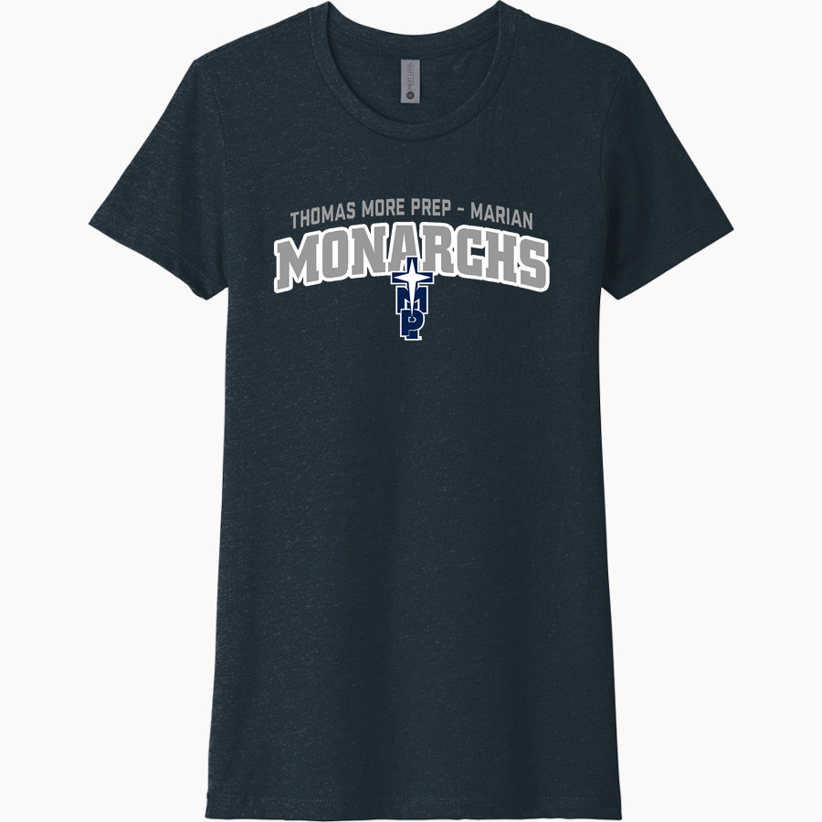 THOMAS MORE PREP-MARIAN HIGH SCHOOL MONARCHS <span class="pdp-name-mascot">THOMAS MORE PREP - MARIAN MONARCHS</span> Next Level Women's CVC Tee