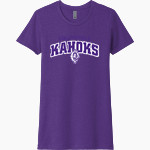 Collinsville Kahoks Next Level Women's CVC Tee Front Thumbnail