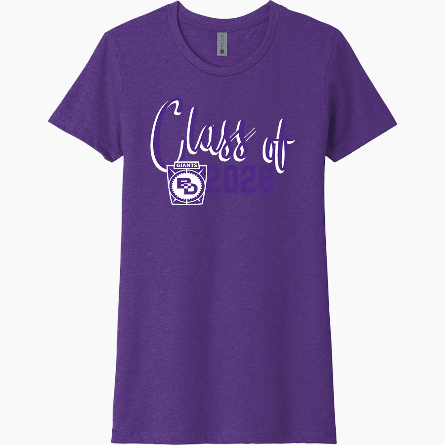Ben Davis Giants Next Level Women's CVC Tee