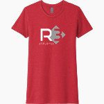 BVSA BOBBY VALENTINE'S SP <span class="pdp-name-mascot">BOBBY VALENTINE'S SPORTS ACADEMY</span> Next Level Women's CVC Tee Front Thumbnail