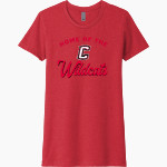 CARNEGIE HIGH SCHOOL WILDCATS <span class="pdp-name-mascot">CARNEGIE WILDCATS</span> Next Level Women's CVC Tee Front Thumbnail