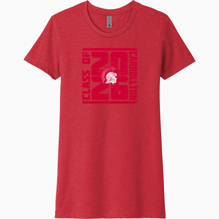 Carrollton Trojans <span class="pdp-name-mascot">Carrollton Trojans</span> Next Level Women's CVC Tee