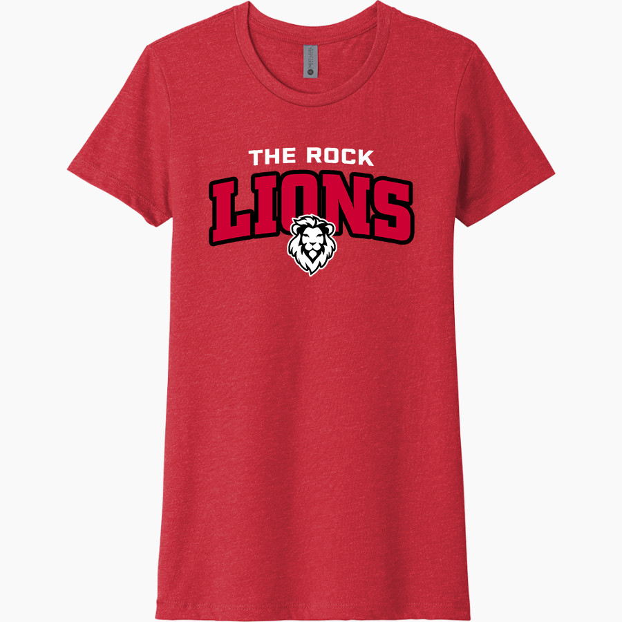 The Rock Lions Next Level Women's CVC Tee