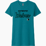 Westminster Wolves <span class="pdp-name-mascot">Westminster Wolves</span> Next Level Women's CVC Tee Front Thumbnail