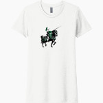 Holy Rosary Academy Knights <span class="pdp-name-mascot">Holy Rosary Academy Knights</span> Next Level Women's CVC Tee Front Thumbnail