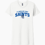 ST BERNARD PREP SAINTS <span class="pdp-name-mascot">ST BERNARD PREP SAINTS</span> Next Level Women's CVC Tee Front Thumbnail