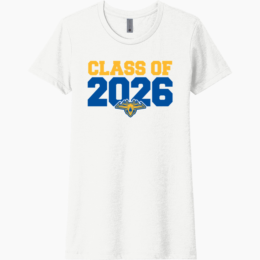 CLYDE HIGH SCHOOL FLIERS <span class="pdp-name-mascot">CLYDE FLIERS</span> Next Level Women's CVC Tee