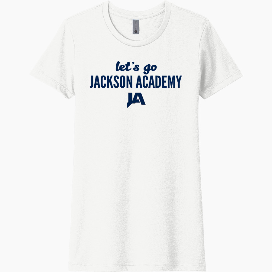 JACKSON ACADEMY RAIDERS <span class="pdp-name-mascot">JACKSON ACADEMY RAIDERS</span> Next Level Women's CVC Tee