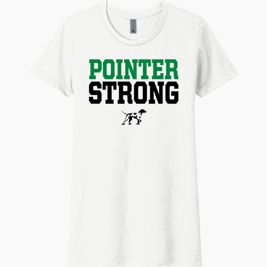 Van Buren Freshman Academy Pointers <span class="pdp-name-mascot">Van Buren Freshman Academy Pointers</span> Next Level Women's CVC Tee