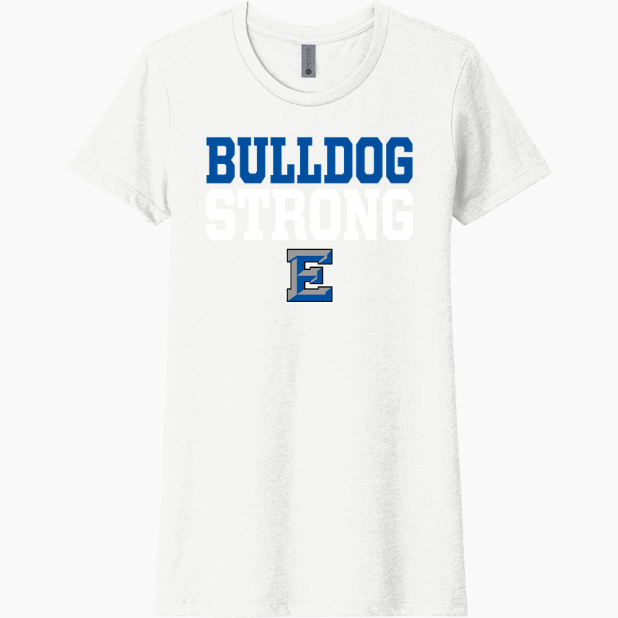 EDEN HIGH SCHOOL BULLDOGS <span class="pdp-name-mascot">EDEN BULLDOGS /LADY</span> Next Level Women's CVC Tee