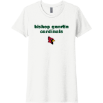 Bishop Guertin Cardinals <span class="pdp-name-mascot">Bishop Guertin Cardinals</span> Next Level Apparel Women's CVC Tee Front Thumbnail