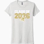 ROYAL HIGH SCHOOL KNIGHTS <span class="pdp-name-mascot">ROYAL KNIGHTS</span> Next Level Women's Tri-Blend Tee Front Thumbnail