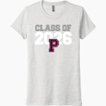 PERRY HIGH SCHOOL MAROONS Next Level Women's Tri-Blend Tee Front Thumbnail