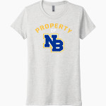 North Brunswick Raiders <span class="pdp-name-mascot">North Brunswick Raiders</span> Next Level Women's Tri-Blend Tee Front Thumbnail