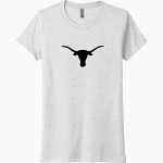 BIG SPRING HIGH SCHOOL STEERS Next Level Women's Tri-Blend Tee Front Thumbnail