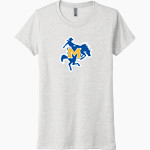 Mcneese Cowboys Next Level Women's Tri-Blend Tee Front Thumbnail