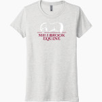 Millbrook Equine Veterinary Clinic Millbrook Equine Vet <span class="pdp-name-mascot">Millbrook Equine Veterinary Clinic</span> Next Level Women's Tri-Blend Tee Front Thumbnail