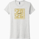 GIDDINGS BUFFALOS Next Level Women's Tri-Blend Tee Front Thumbnail
