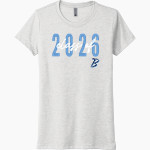 BARTLESVILLE HIGH SCHOOL BRUINS <span class="pdp-name-mascot">BARTLESVILLE BRUINS</span> Next Level Women's Tri-Blend Tee Front Thumbnail