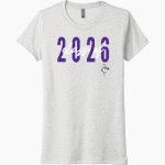 Bergman Dolphins <span class="pdp-name-mascot">Frank V. Bergman Elementary Dolphins</span> Next Level Women's Tri-Blend Tee Front Thumbnail