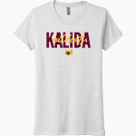 KALIDA HIGH SCHOOL WILDCATS <span class="pdp-name-mascot">KALIDA WILDCATS</span> Next Level Women's Tri-Blend Tee Front Thumbnail
