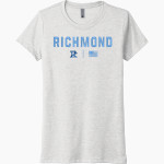 RICHMOND HIGH SCHOOL BLUE DEVILS <span class="pdp-name-mascot">RICHMOND BLUE DEVILS</span> Next Level Women's Tri-Blend Tee Front Thumbnail