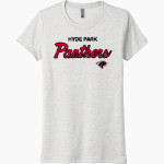 Hyde Park Schools PANTHERS <span class="pdp-name-mascot">Hyde Park Baptist School PANTHERS</span> Next Level Women's Tri-Blend Tee Front Thumbnail
