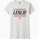 LESLIE HIGH SCHOOL BLACKHAWKS Next Level Women's Tri-Blend Tee Front Thumbnail