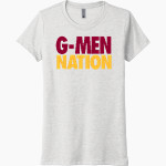 Graham G-men <span class="pdp-name-mascot">Graham G-men</span> Next Level Women's Tri-Blend Tee Front Thumbnail
