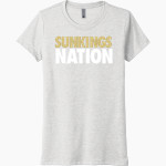 Yakima Sunkings Sunkings <span class="pdp-name-mascot">Yakima Sunkings</span> Next Level Women's Tri-Blend Tee Front Thumbnail