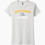 ROBERTO CLEMENTE HIGH SCHOOL WILDCATS <span class="pdp-name-mascot">ROBERTO CLEMENTE WILDCATS</span> Next Level Women's Tri-Blend Tee Front Thumbnail
