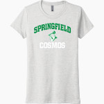 SPRINGFIELD HIGH SCHOOL COSMOS Next Level Women's Tri-Blend Tee Front Thumbnail
