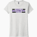 Ballston Spa Scotties The Official Online Store <span class="pdp-name-mascot">Baaston Spa Scotties</span> Next Level Women's Tri-Blend Tee Front Thumbnail