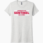 SENTINEL HIGH SCHOOL BULLDOGS <span class="pdp-name-mascot">SENTINEL BULLDOGS</span> Next Level Women's Tri-Blend Tee Front Thumbnail