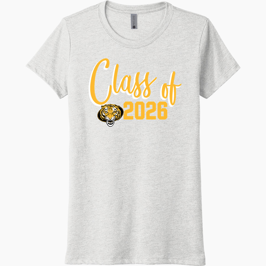 PRAIRIE GROVE HIGH SCHOOL TIGERS <span class="pdp-name-mascot">PRAIRIE GROVE TIGERS</span> Next Level Women's Tri-Blend Tee
