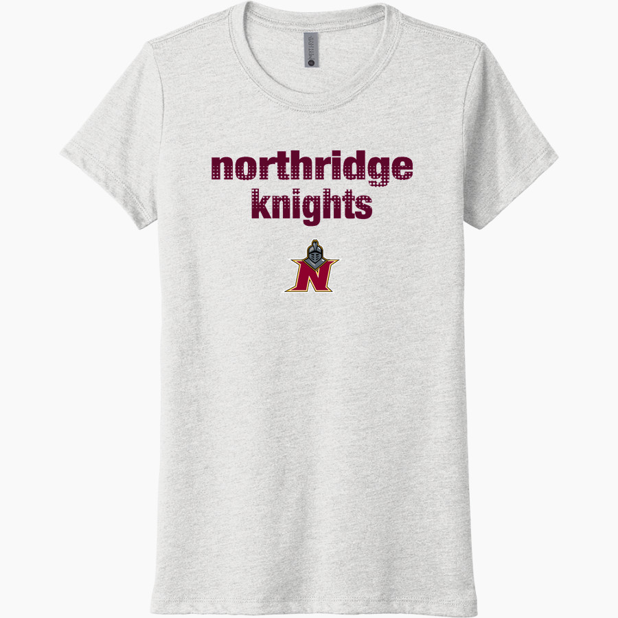 Northridge Knights Next Level Women's Tri-Blend Tee