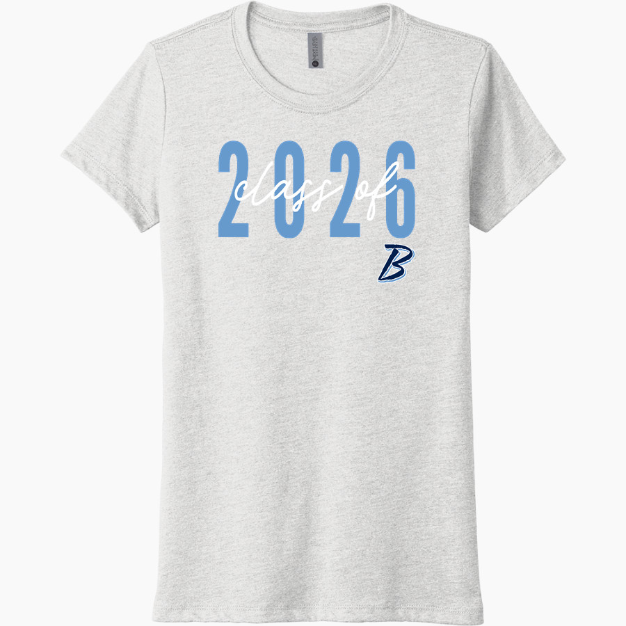 BARTLESVILLE HIGH SCHOOL BRUINS <span class="pdp-name-mascot">BARTLESVILLE BRUINS</span> Next Level Women's Tri-Blend Tee