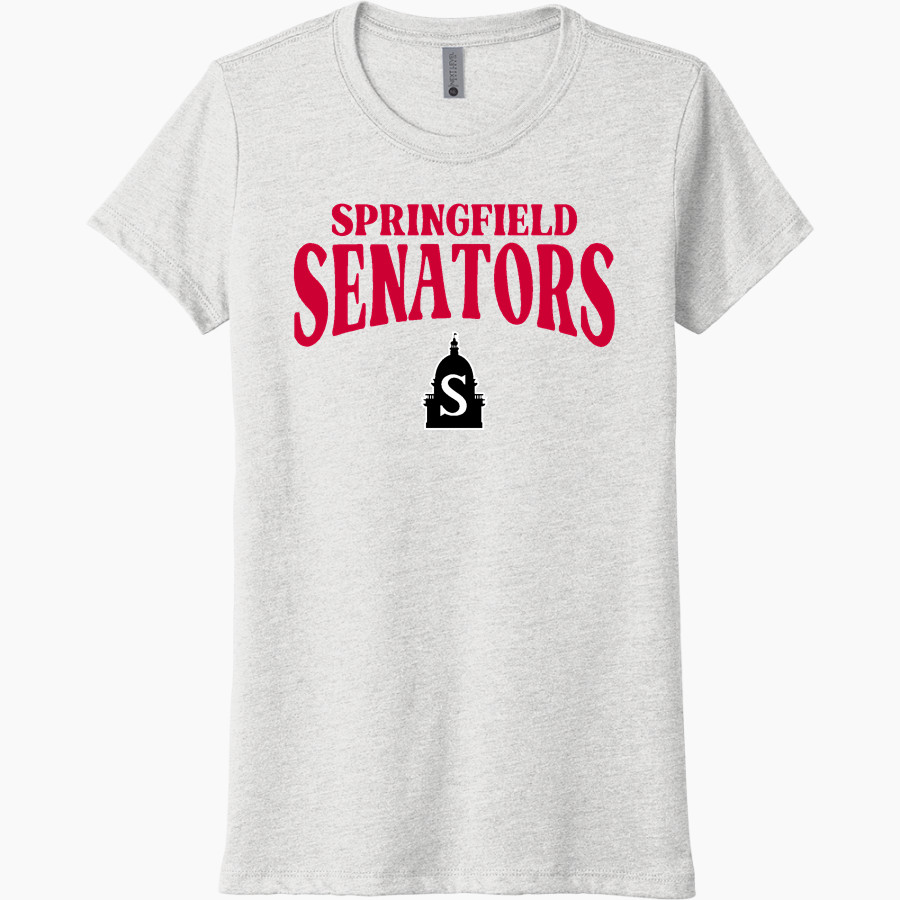 SPRINGFIELD HIGH SCHOOL SENATORS <span class="pdp-name-mascot">SPRINGFIELD SENATORS</span> Next Level Women's Tri-Blend Tee