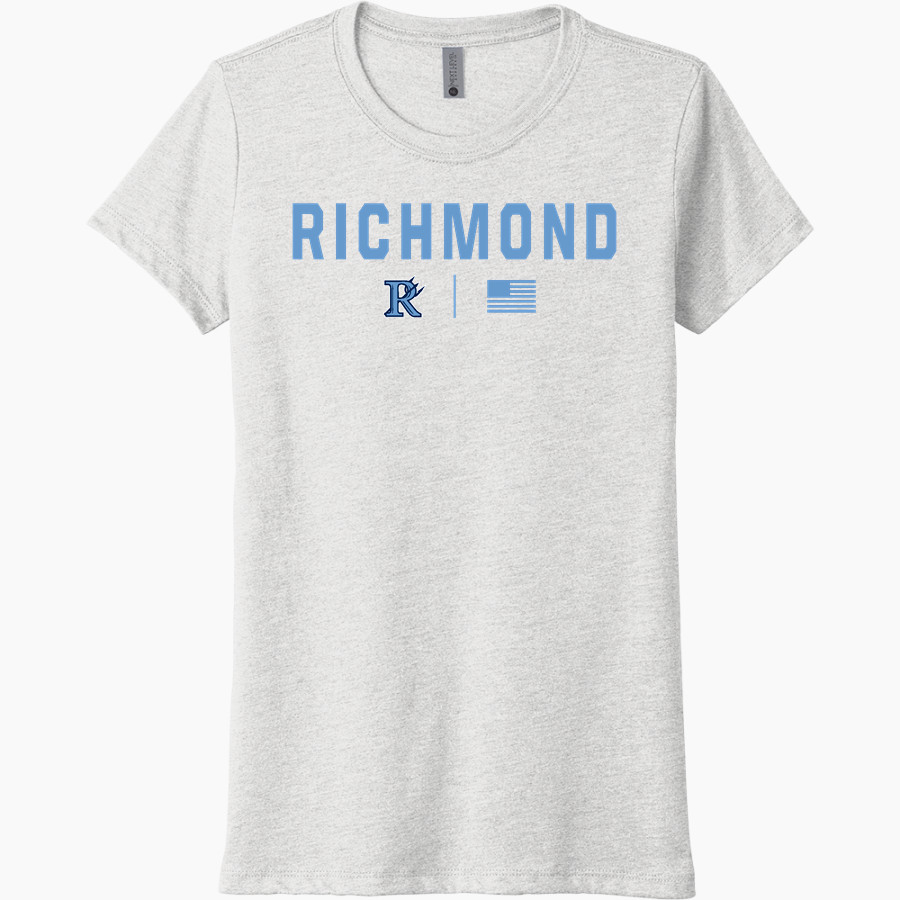 RICHMOND HIGH SCHOOL BLUE DEVILS <span class="pdp-name-mascot">RICHMOND BLUE DEVILS</span> Next Level Women's Tri-Blend Tee