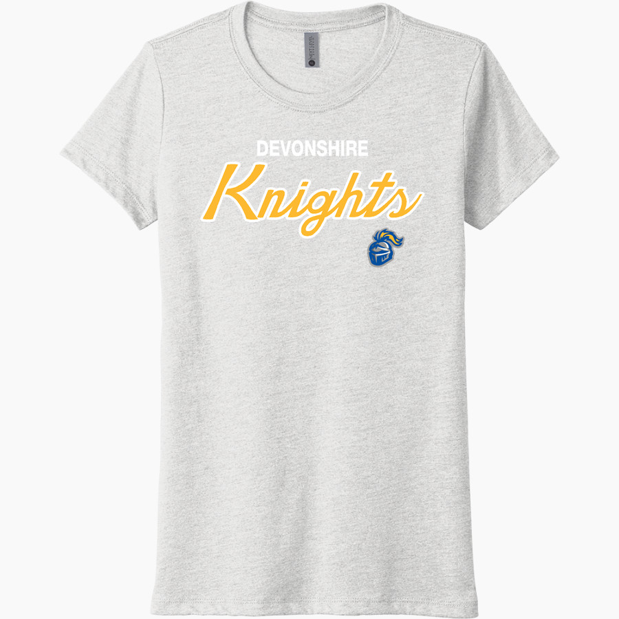 Devonshire Knights <span class="pdp-name-mascot">Devonshire Knights</span> Next Level Women's Tri-Blend Tee