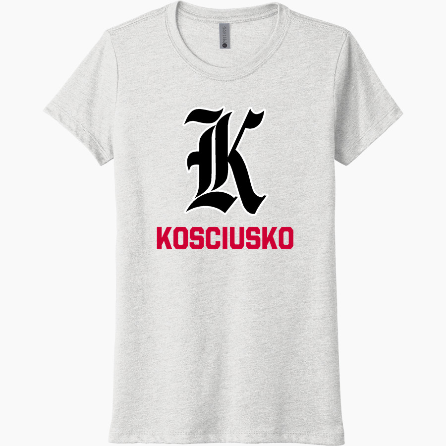 KOSCIUSKO HIGH SCHOOL WHIPPETS <span class="pdp-name-mascot">KOSCIUSKO WHIPPETS</span> Next Level Women's Tri-Blend Tee