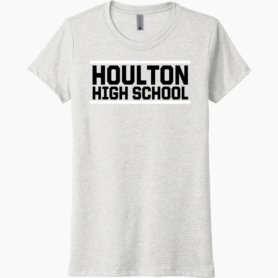 HOULTON HIGH SCHOOL SHIRETOWNERS Next Level Women's Tri-Blend Tee