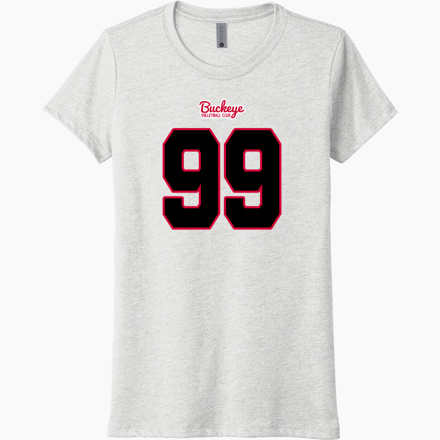 Buckeye Volleyball Club Next Level Women's Tri-Blend Tee