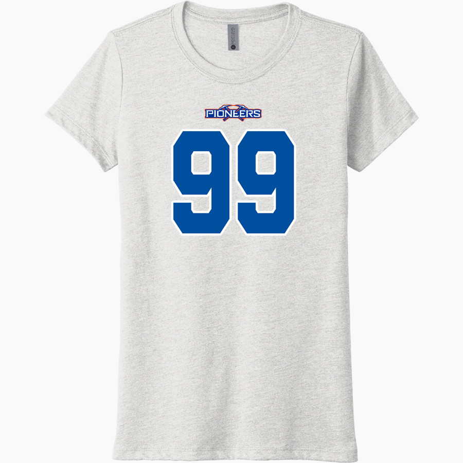 UW-Platteville PIONEERS ONLINE STORE Next Level Women's Tri-Blend Tee