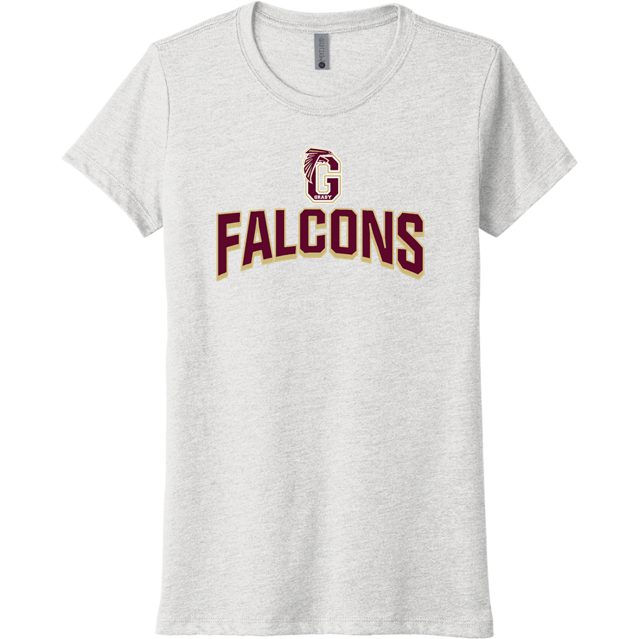 WM E GRADY VOC TECH SCHOOL FALCONS <span class="pdp-name-mascot">GRADY HIGH SCHOOL FALCONS</span> Next Level Apparel Women's Tri-Blend Tee